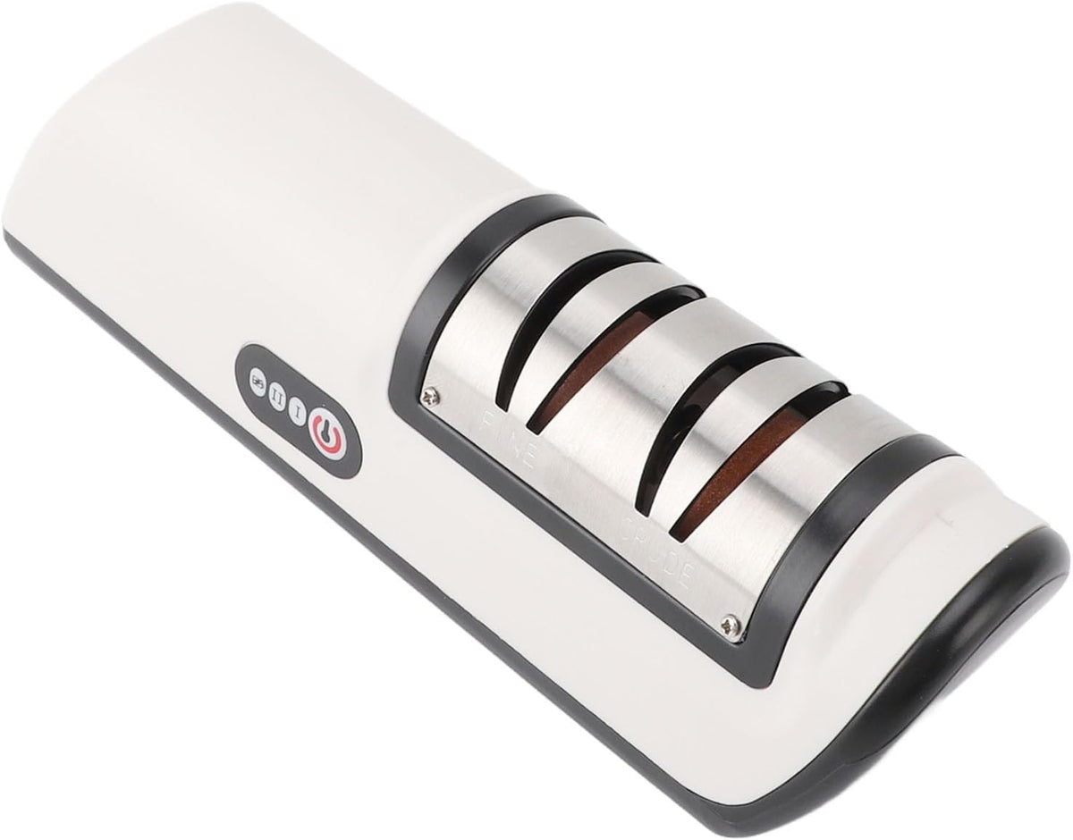 Electric Knife Sharpener Fully Automatic Utensil Kitchen Knife Sharpener Sharpening Stone Blade Sharpener Knife Sharpening Tool Grinding Sharpener Stone Strops, ZIZEVcmtbfyrg6p