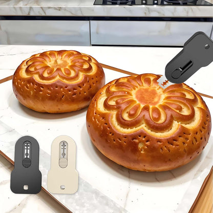 Bread Lame Scorer Set - 2 Pack Magnetic, Retractable Scoring Tool with 10 Blades for Sourdough Baking, ABS Handle, Stainless Steel Blade