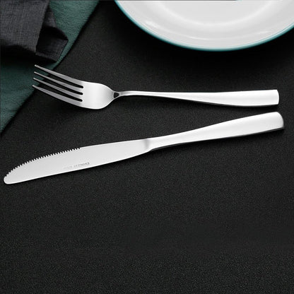 Stainless Steel Dinner Knives Set,12-Piece