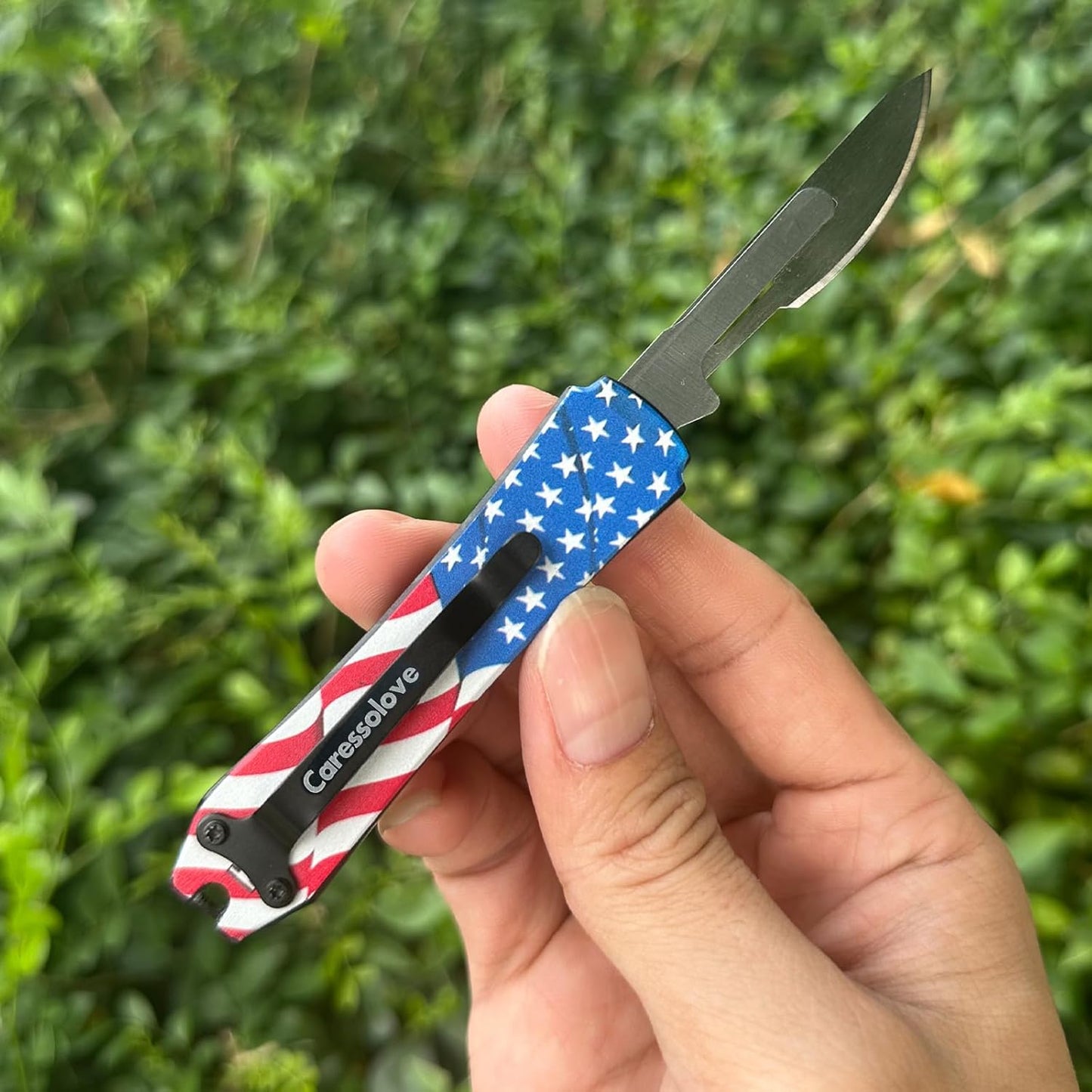 Auto Retractable Utility Knife, Mini Scalpel Knife | Safety Automatic Box Cutter with 10PCS #24 Blades, Razor Blades Utility Knives