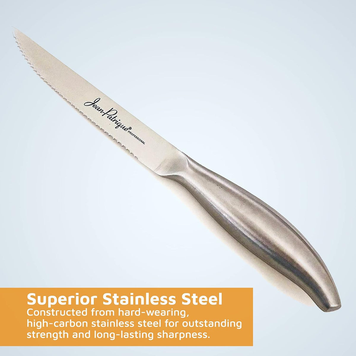 Chopaholic Stainless Steel Boning Knife, 8 inch – Thin & Flexible Fish Fillet Knife