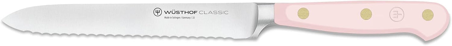 WÜSTHOF Classic Velvet Oyster 5" Serrated Utility Knife