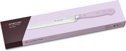 WÜSTHOF Classic Velvet Oyster 5" Serrated Utility Knife