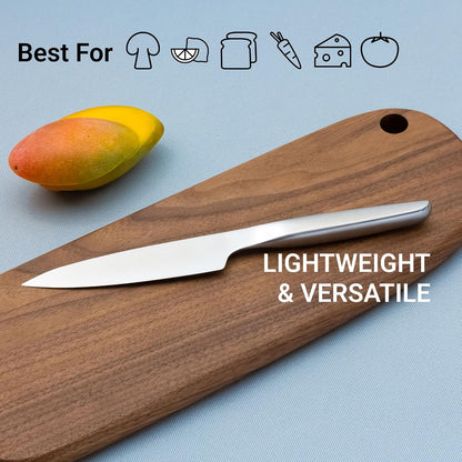HAST 5.3-inch Utility Knife, Ultra-Sharp Professional Vegetable Knife, Japanse High Carbon Stainless Steel, Lightweight, Award-Winning Sleek Design, Ergonomic Handle.