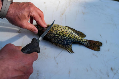 10" Stealth FXF Fillet Knife, Flexible Fishing Fillet Knife for Fish Cleaning Bait Prep and Processing
