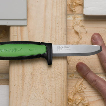 Safe Pro Carbon Steel Fixed Blade Knife with Blunt Tip