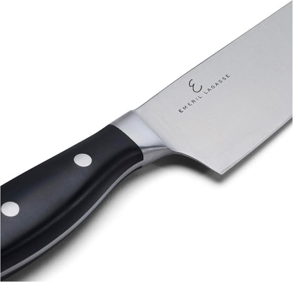x Emeril, Nola 3-Pc Knife Set, Razor-Sharp, German Engineered | Informed by 100+ Years of Mastery. Dishwasher Safe, Ideal for Everyday Cooking