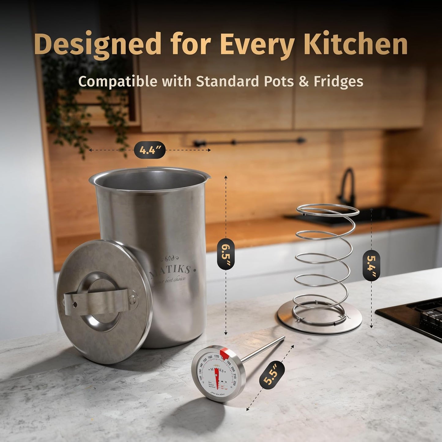 Deli Meat Press Mold for Deli Meats - Make Your Own Healthy Homemade Ham with This Stainless Steel Lunch Meat Press Maker - Our Ham Maker Includes Bonus Thermometer, Recipes and Cooking Bags