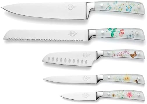 Butterfly Meadow Porcelain Handle Cheese Spreader Set