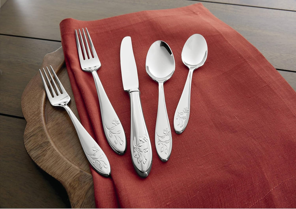 Butterfly Meadow Porcelain Handle Cheese Spreader Set