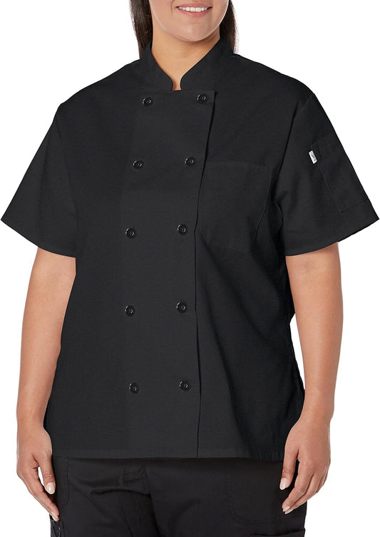 Tahoe Short Sleeve Chef Coat Jackets for Women