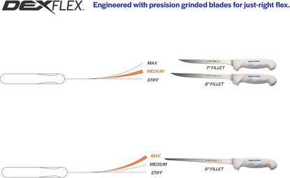 SOFGRIP Flexible Fillet Knives with Sheath