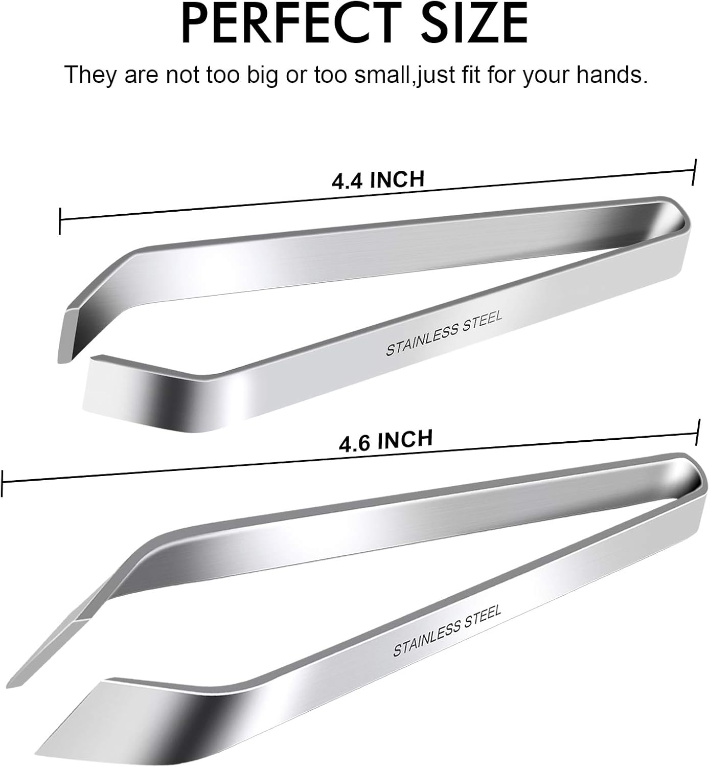 Fish Bone Tweezers, Professional Stainless Steel Flat and Slant Pliers Set for Kitchen Salmon Trout, 1 SET | Professional Stainless Steel, Flat and Slant Pliers Set, For Kitchen Salmon Trout