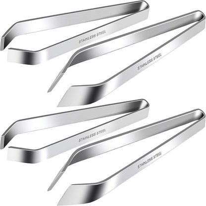 Fish Bone Tweezers, Professional Stainless Steel Flat and Slant Pliers Set for Kitchen Salmon Trout, 1 SET | Professional Stainless Steel, Flat and Slant Pliers Set, For Kitchen Salmon Trout