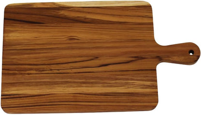 Teak Cutting Board 18x14 with Juice Groove & Handle