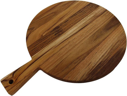 Teak Cutting Board 18x14 with Juice Groove & Handle