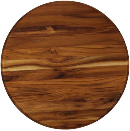 Teak Cutting Board 18x14 with Juice Groove & Handle