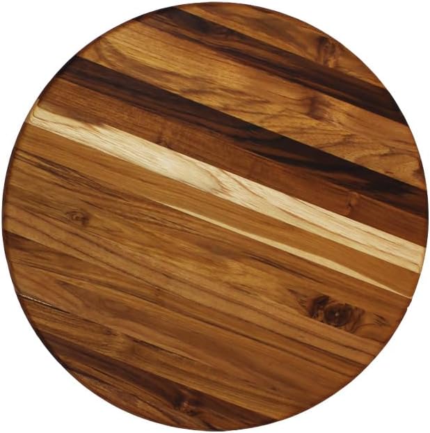 Teak Cutting Board 18x14 with Juice Groove & Handle