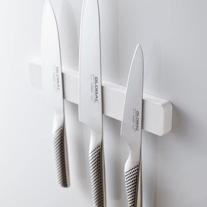 山崎実業( ) KT-TW LR W25 WH Knife Holder, 約W25XD1.7XH4cm, wht