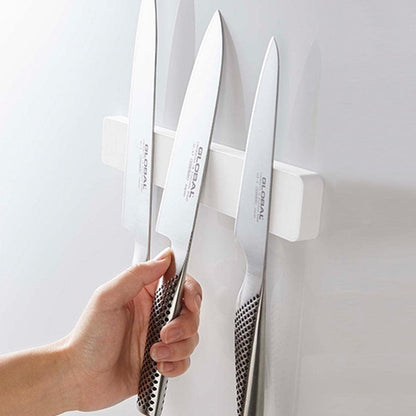 山崎実業( ) KT-TW LR W25 WH Knife Holder, 約W25XD1.7XH4cm, wht
