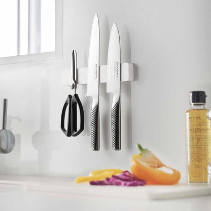 山崎実業( ) KT-TW LR W25 WH Knife Holder, 約W25XD1.7XH4cm, wht