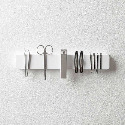 山崎実業( ) KT-TW LR W25 WH Knife Holder, 約W25XD1.7XH4cm, wht