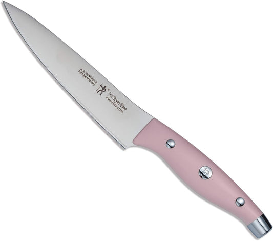 Henckels 16880-431 HI Style Elite Petty Knife, 5.1 inches (130 mm), Peach Knife, Made in Japan, Fruit, Small Knife, Stainless Steel, Dishwasher Safe, Made in Seki, Gifu Prefecture