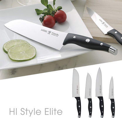 Henckels 16880-431 HI Style Elite Petty Knife, 5.1 inches (130 mm), Peach Knife, Made in Japan, Fruit, Small Knife, Stainless Steel, Dishwasher Safe, Made in Seki, Gifu Prefecture