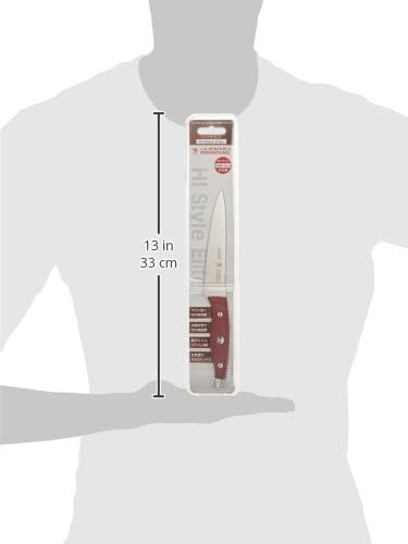 Henckels 16880-431 HI Style Elite Petty Knife, 5.1 inches (130 mm), Peach Knife, Made in Japan, Fruit, Small Knife, Stainless Steel, Dishwasher Safe, Made in Seki, Gifu Prefecture