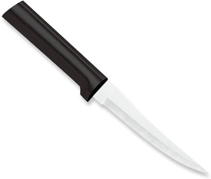 Super Parer Knife (R127), Silver Handle | 4.38" Stainless Steel Blade, Silver Cast Aluminum Handle