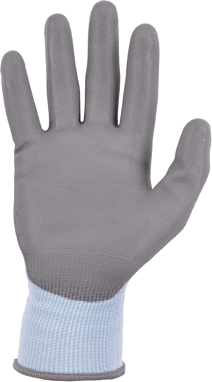 Unisex Adult Proflex 7025 Pu Coated Cut-resistant Gloves - Ansi/Isea 105-2016 A2, En 388: 2x42b, 18g