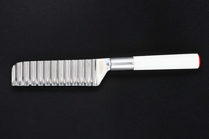 Cheese Knife Crinkle Cutter Knife 3.9" Stainless Steel for Soft Foods | Seki Japan Ideal for Soft Foods Like Cheese, Boiled Eggs, and Fruits