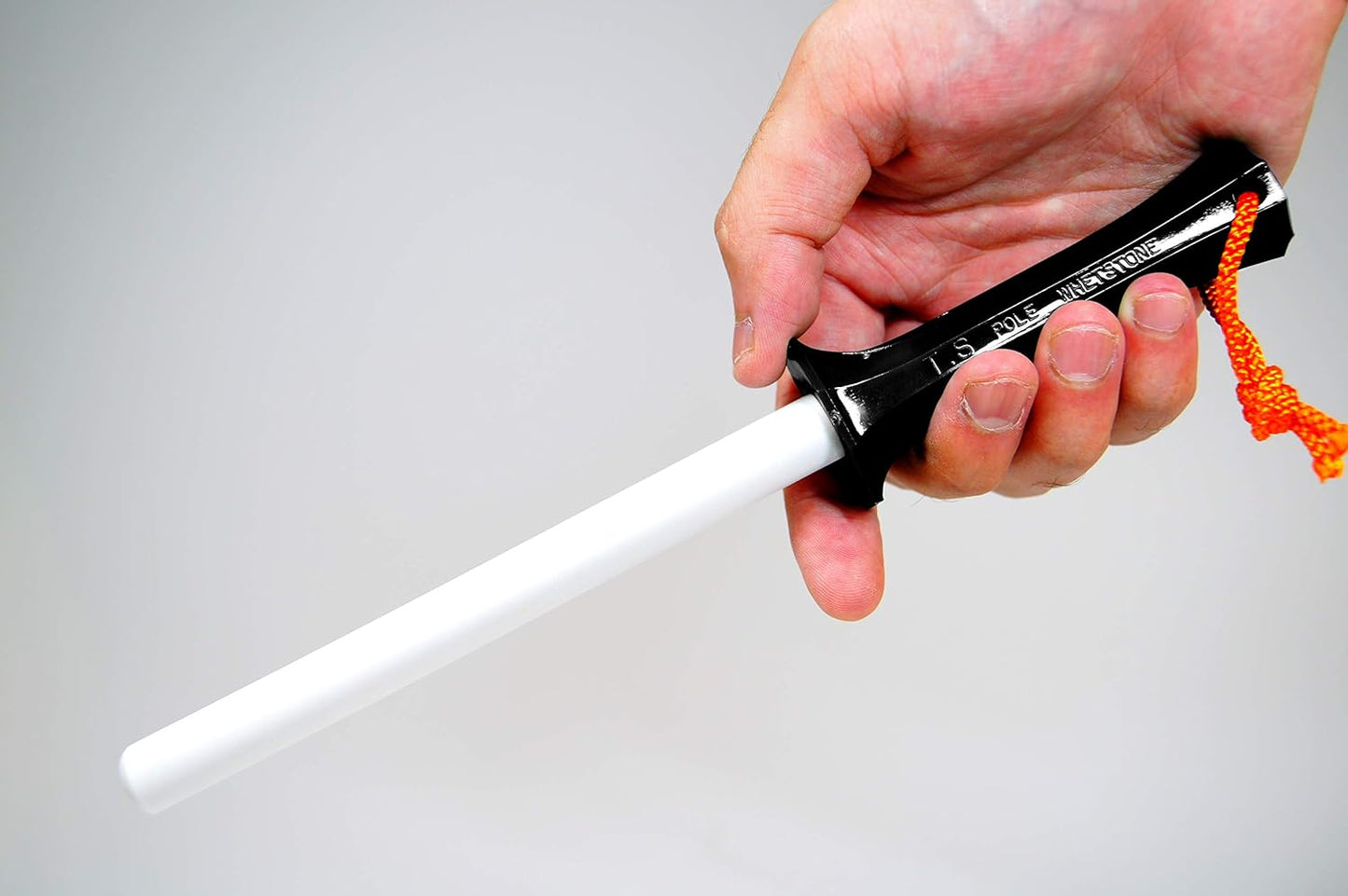 Ceramic Sharpening Rod for Kitchen Knives 6 Inch Seki Japan | ceramic honing rod flat honing steel Durable Ceramic Honing Steel Knife Sharpener