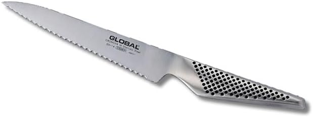 Global 6" Serrated Utility Scallop Knife