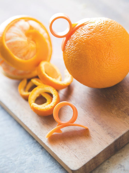 Fox Run Orange Peeler, Plastic, Set of 2