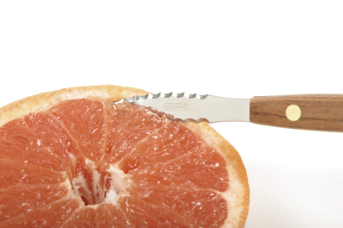 Silver Twin Blades Grapefruit Knife, 8 inch