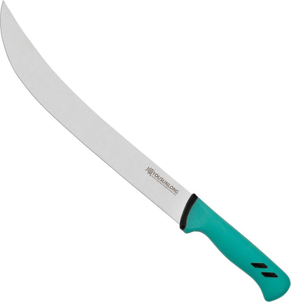 Cimeter Butcher & Boning Knife 3-Piece Set - Premium High-carbon Molybdenum Steel Blade of 5" 8" 10" - Butcher's Meat Knife Set - Ergonomic & Non-slip Handle