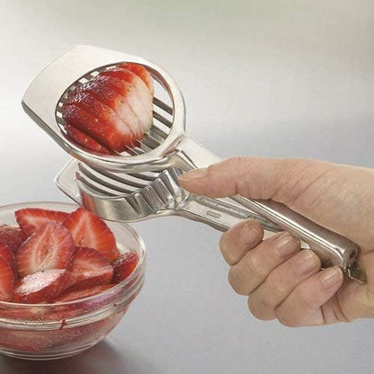 Cast Aluminum Egg & Mushroom Slicer, 7.5″
