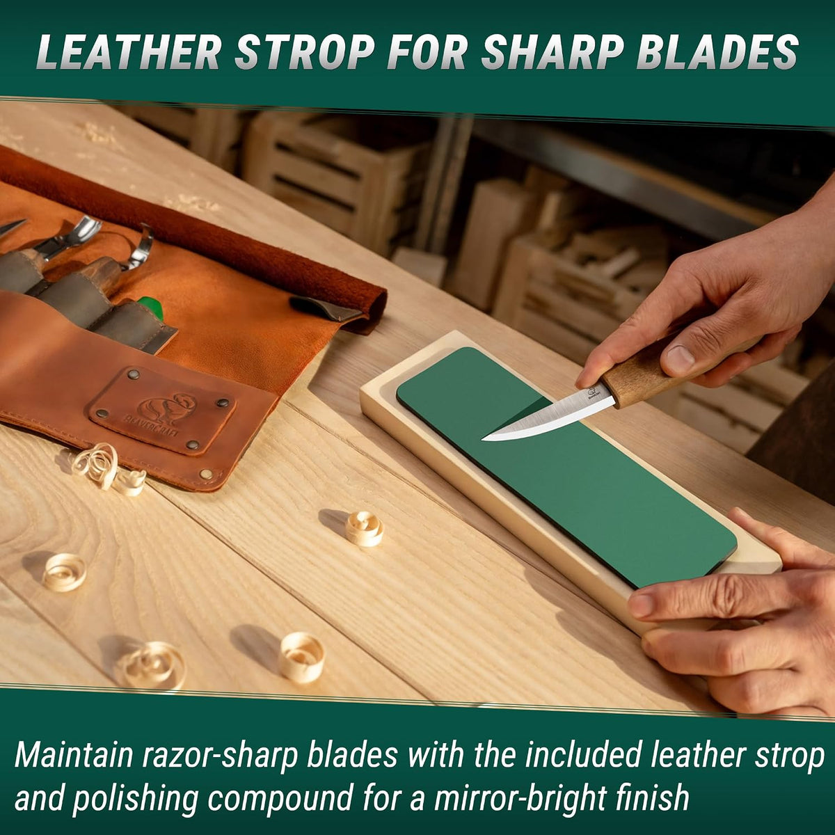 Deluxe Wood Carving Kit S18X - Wood Carving Knife Set - Spoon Carving Tools Set - Whittling Knives - Woodworking Wood Carving Tools Large Whittling Kit S18X
