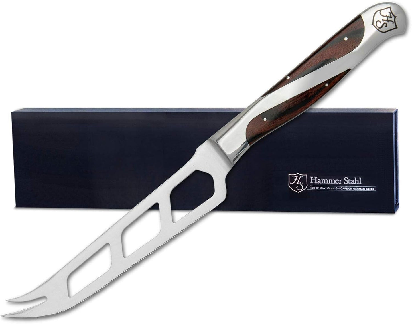 5" Cheese and Tomato Knife | Durable Pakkawood Handle | Perfect for Cutting, Slicing, and Serving