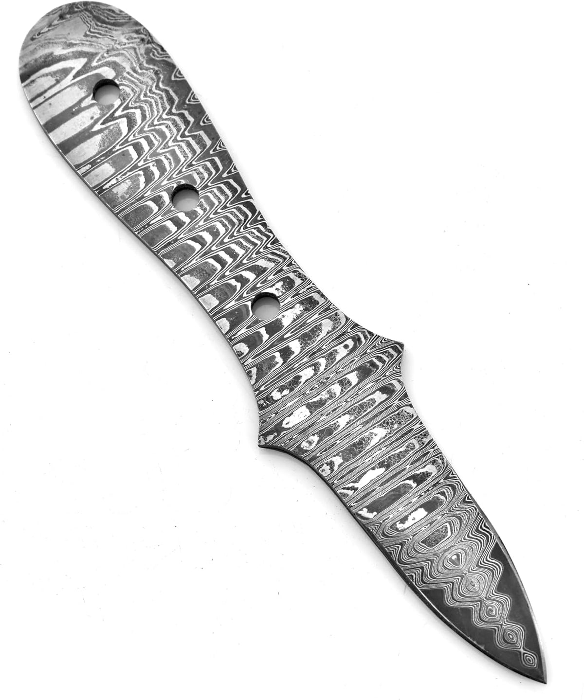 7 Inch Oyster Knife Blank Blade for Knife Making, Stainless Steel, Full Tang, Customizable Handle, Ready to Shuck Oysters