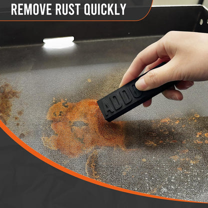 Griddle Seasoning & Cast Iron Seasoning Conditioner 7 OZ Care Kit, with Rust Remover Food Safe Griddle Seasoning for Blackstone, Pans, Carbon Steel – Maintain a Cleaner Non-Stick Skillet