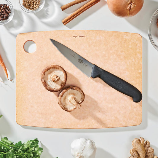Kitchen Series Cutting Board, 11.5-Inch × 9-Inch, Natural