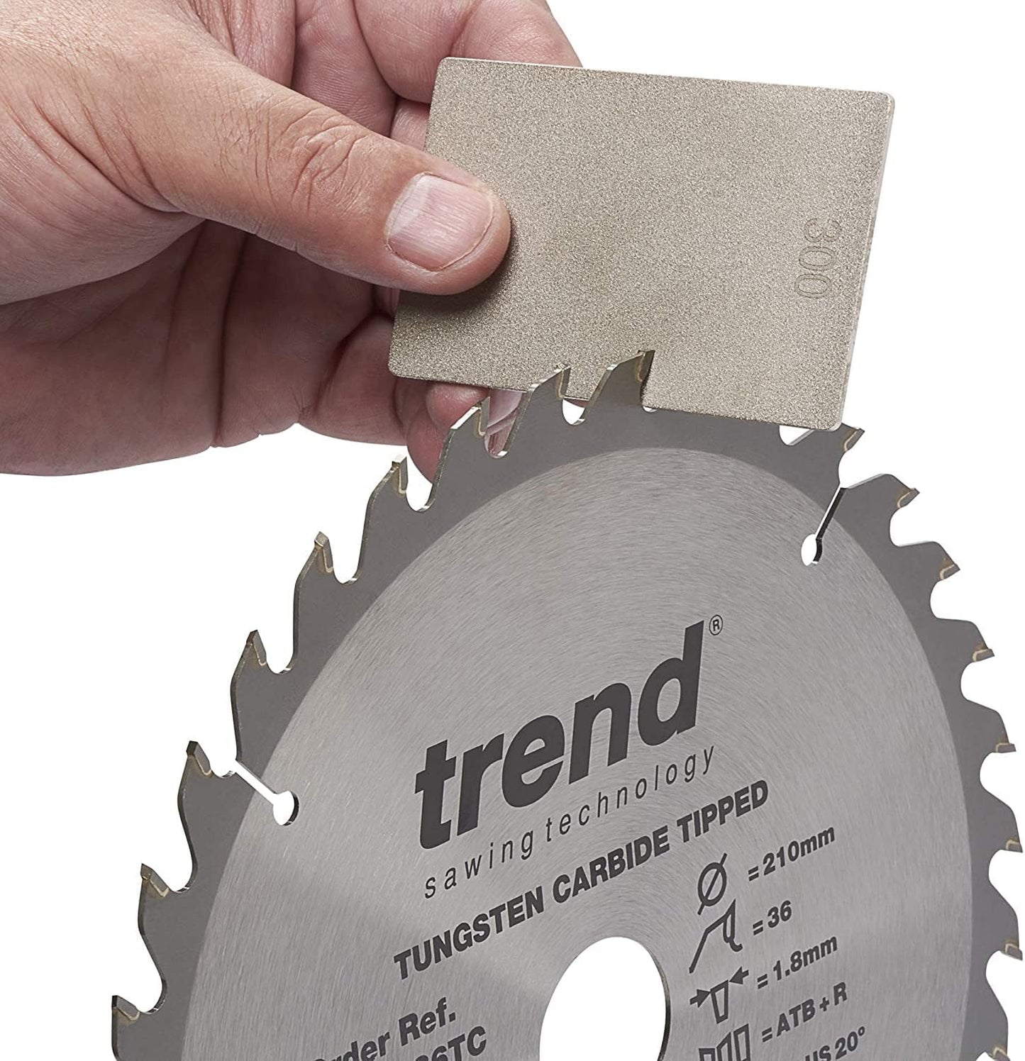 Trend Complete Diamond Sharpening Kit: Double-Sided Credit Card Stone & Mini Taper File w/Lapping Fluid, Cleaning Block, Instructional DVD & Guide, DWS/KIT/C