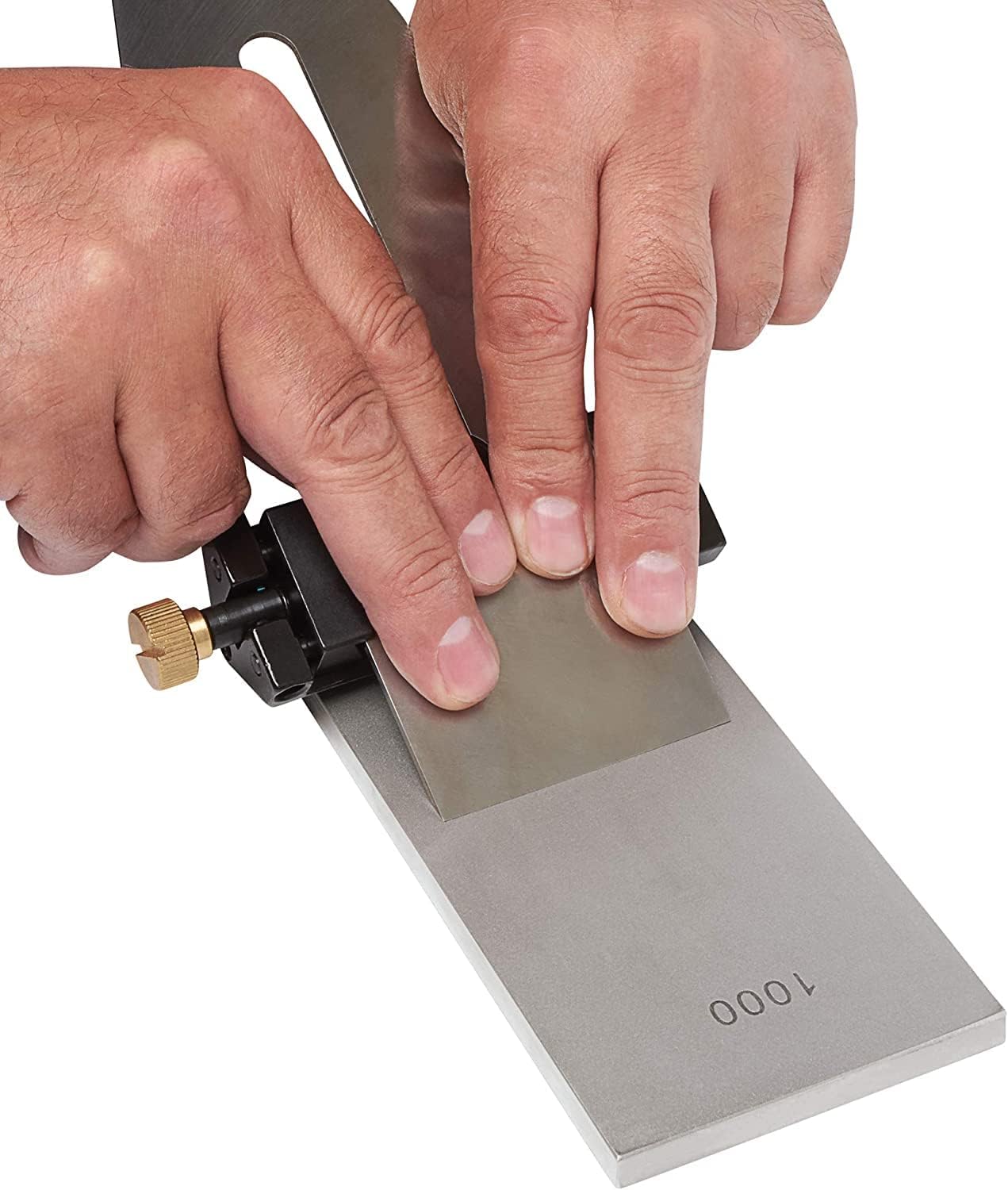Trend Complete Diamond Sharpening Kit: Double-Sided Credit Card Stone & Mini Taper File w/Lapping Fluid, Cleaning Block, Instructional DVD & Guide, DWS/KIT/C