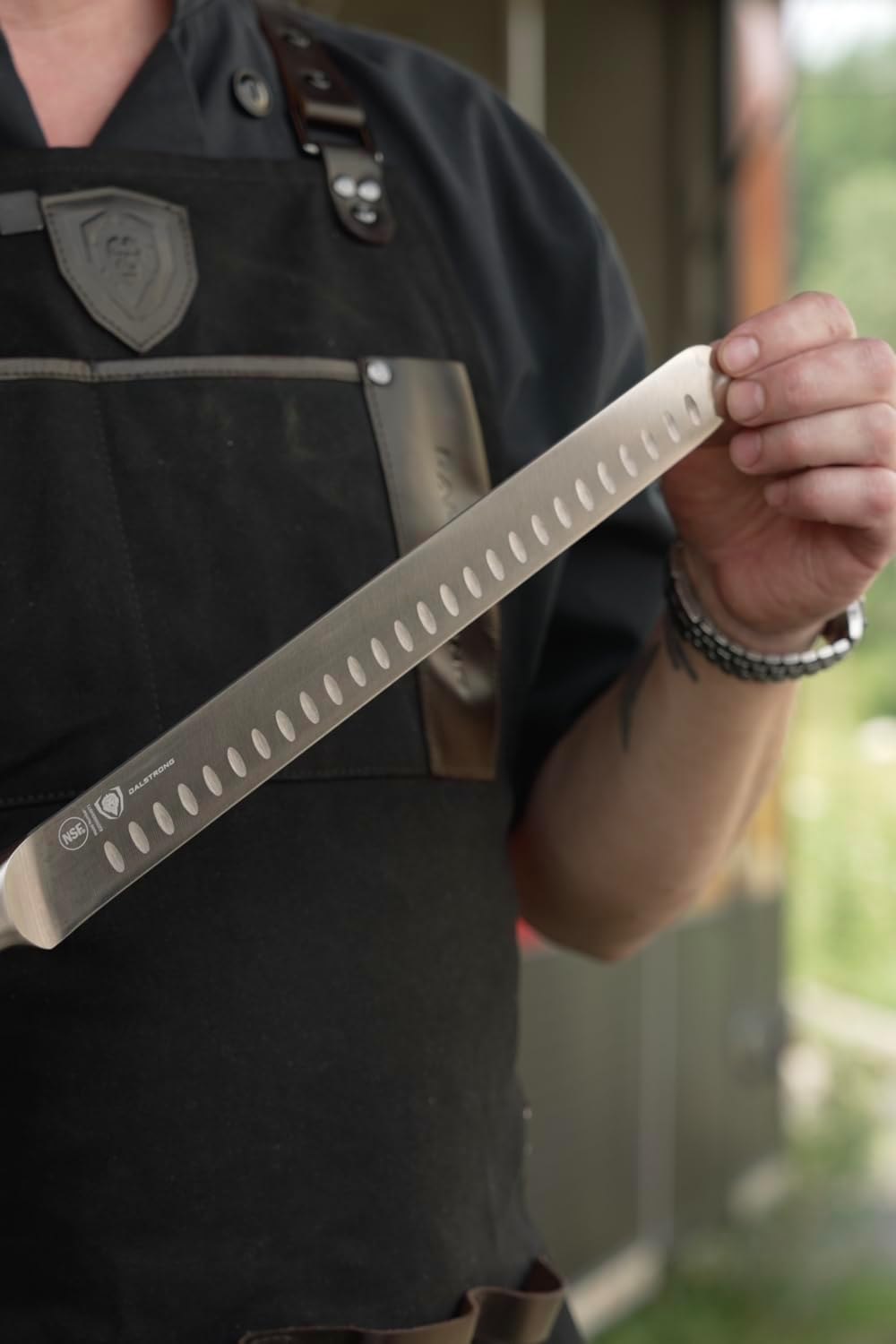 Slicing & Carving Knife - 12 inch - Vanquish Series - Forged High Carbon German Steel - POM Handle - Professional Kitchen Knife Gift - Razor Sharp Slicer Knife - NSF Certified