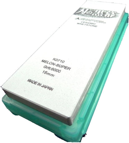 Ha No Kuromaku Ceramic Whetstone (B-set) Medium Grit (#1000) + Fine Grit (#8000)