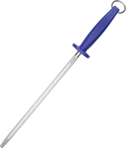 Sharpening Steel Professional Honing Rod for Kitchen Knives Daily Sharpening Maintenance, Knife Sharpeners, High Carbon Steels High hardness