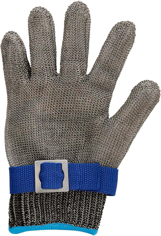 Cutlery-Pro Mesh Level-9 Safety Cut-Resistant Kitchen Glove, Approved, Stainless Steel, XL, 1-Glove, Fits Most Large Adult Hands