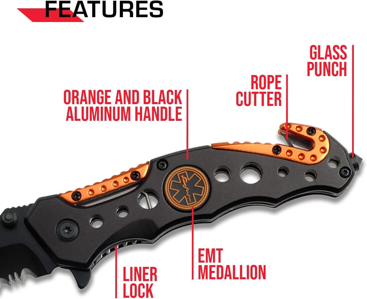 Tactical Assisted Opening Folding Knife - TF-723PC